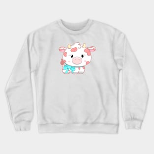 Strawberry Cow Crewneck Sweatshirt